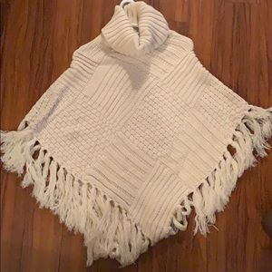 EUC hardly worn poncho.